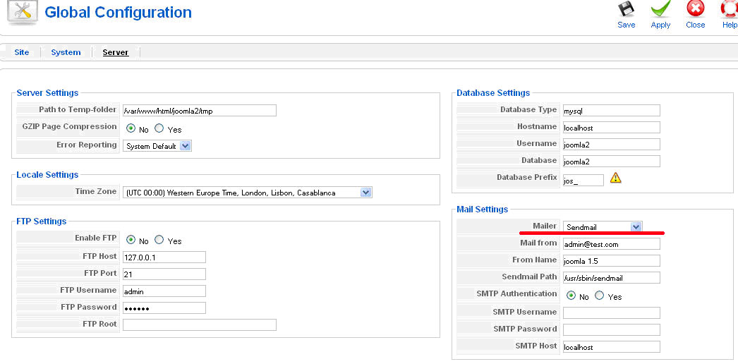 global config